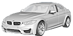 BMW F80 P1B9D Fault Code